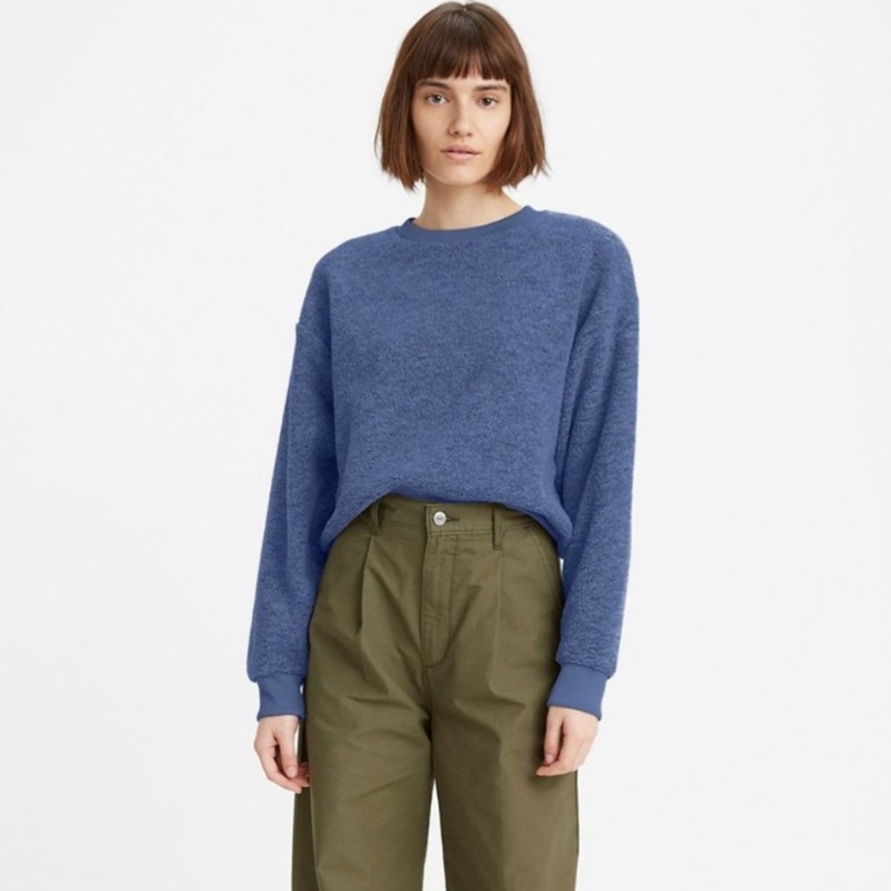 Levi’s faux fur Sherpa sweatshirt